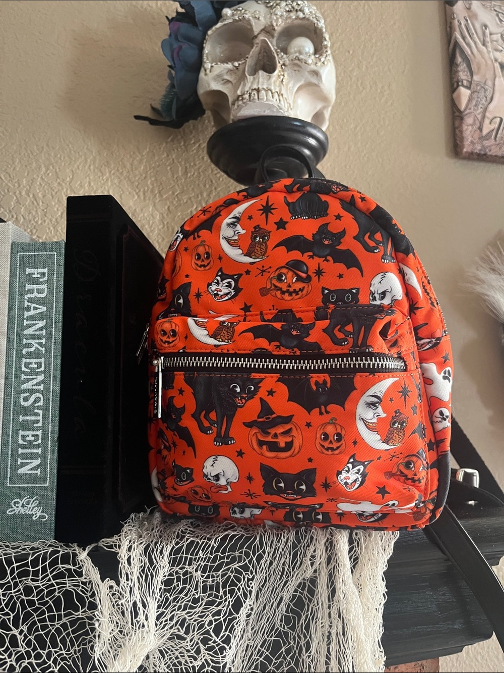 Blackmilk LIMITED RARE Halloween Mini backpack 2022 NWOT